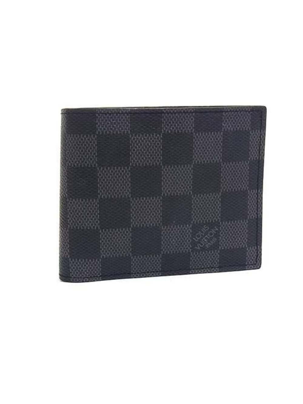 Louis Vuitton Bifold Wallet Portefeuille Marco NM Black Damier Graphite